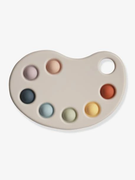 Palette De Peinture Pop-it - MUSHIE Multicolore - Mushie 1 Palette De Peinture Pop-it - MUSHIE Multicolore - Mushie
