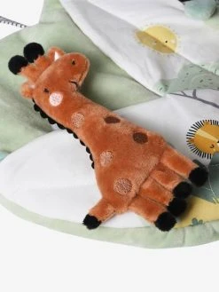 Panneau D'activités Musical En Tissu TANZANIE Blanc - Vertbaudet -Boutique Ergobaby panneau dactivites musical en tissu tanzanie 3