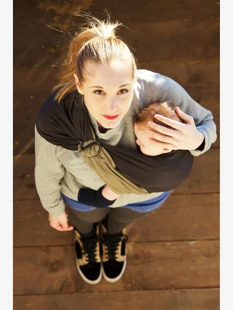 Petite écharpe Sans Noeud LOVE RADIUS Anthracite Olive - Love Radius JPMB 4 Petite écharpe Sans Noeud LOVE RADIUS Anthracite Olive - Love Radius JPMB – Image 4