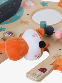 Planche D'activités Forêt Enchantée En Bois FSC® Beige - Vertbaudet -Boutique Ergobaby planche dactivites foret enchantee en bois fsc 5