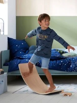 Planche D'équilibre (M) En Bois FSC® Beige - Vertbaudet -Boutique Ergobaby planche dequilibre m en bois fsc 4