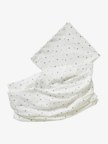 Porte-bébé 2 Bandeaux à Croiser Sans Nouage Ivoire Imprimé - Vertbaudet 4 Porte-bébé 2 Bandeaux à Croiser Sans Nouage Ivoire Imprimé - Vertbaudet – Image 4