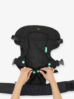 Porte-bébé Avec Bavoir Lavable Flip 4 En 1 INFANTINO Noir - Infantino -Boutique Ergobaby porte bebe avec bavoir lavable flip 4 en 1 infantino 5