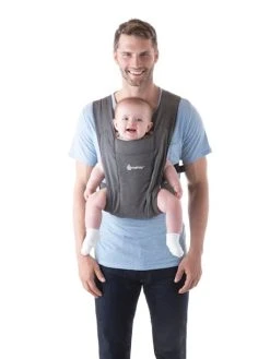 Porte-bébé Embrace ERGOBABY Gris - Ergobaby -Boutique Ergobaby porte bebe embrace ergobaby 2