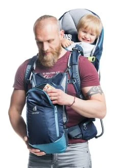 Porte-bébé Kid Comfort Pro DEUTER Bleu - Deuter