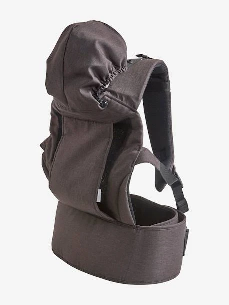 Porte-bébé Physiologique Vertbaudet Gris Anthracite - Vertbaudet 3 Porte-bébé Physiologique Vertbaudet Gris Anthracite - Vertbaudet – Image 3