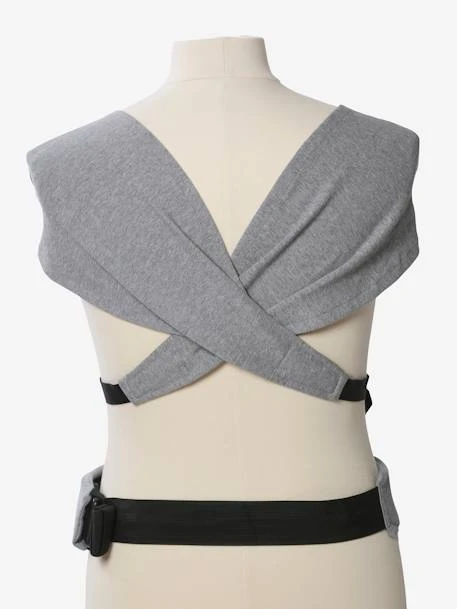Porte-bébé Ventral Physiologique + Vertbaudet Gris Chiné - Vertbaudet 4 Porte-bébé Ventral Physiologique + Vertbaudet Gris Chiné - Vertbaudet – Image 4