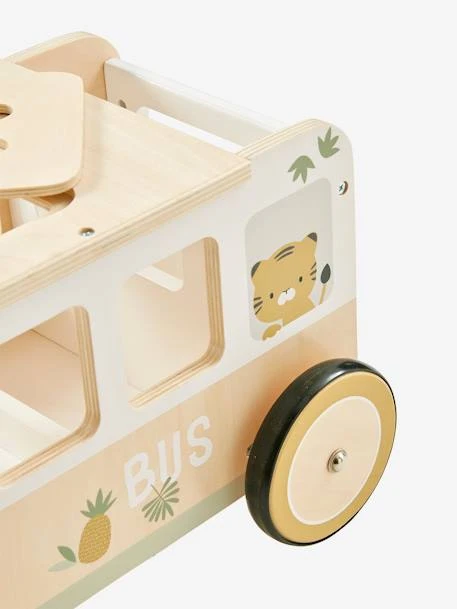Porteur Bus à Doudous HANOÏ En Bois FSC® Multicolore - Vertbaudet 6 Porteur Bus à Doudous HANOÏ En Bois FSC® Multicolore - Vertbaudet – Image 6