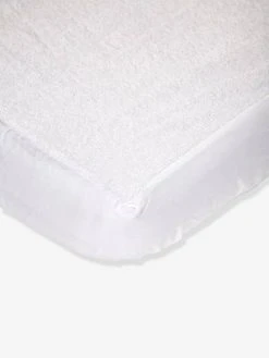 Protection Matelas Imperméable Pour Berceau CHILDHOME Blanc - Childhome