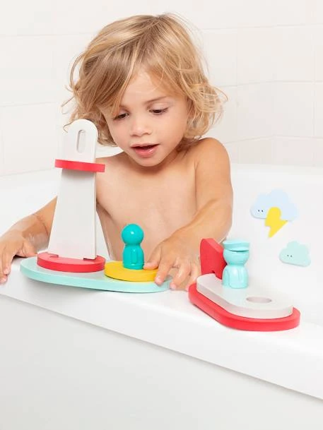 Puzzle De Bain Friends - QUUT Bleu - Quut 1 Puzzle De Bain Friends - QUUT Bleu - Quut