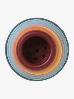 Pyramide à Empiler En Silicone Multicolor - Vertbaudet -Boutique Ergobaby pyramide a empiler en silicone 2