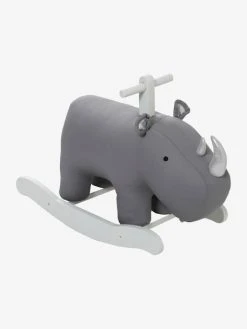 Rhinocéros à Bascule FSC® Gris - Vertbaudet