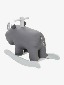 Rhinocéros à Bascule FSC® Gris - Vertbaudet -Boutique Ergobaby rhinoceros a bascule fsc 4