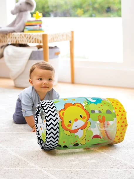 Rouleau Jungle Peek & Roll - INFANTINO Multicolore - Infantino 2 Rouleau Jungle Peek & Roll - INFANTINO Multicolore - Infantino – Image 2
