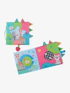 Sensitive Book Sophie La Girafe VULLI Bleu - Sophie La Girafe -Boutique Ergobaby sensitive book sophie la girafe vulli 2