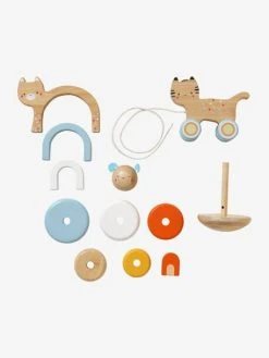 Set De 3 Jouets En Bambou Multicolore - Vertbaudet 8 Set De 3 Jouets En Bambou Multicolore - Vertbaudet -Boutique Ergobaby set de 3 jouets en bambou 2