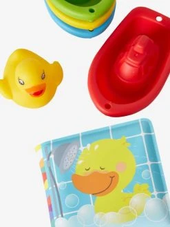Set Livre, Canard Et Bateaux De Bain Multicolore - Vertbaudet 5 Set Livre, Canard Et Bateaux De Bain Multicolore - Vertbaudet -Boutique Ergobaby set livre canard et bateaux de bain 2