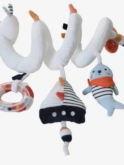 Spirale D'activités LEON SUR LE PONTON Multicolore - Vertbaudet -Boutique Ergobaby spirale dactivites leon sur le ponton 4