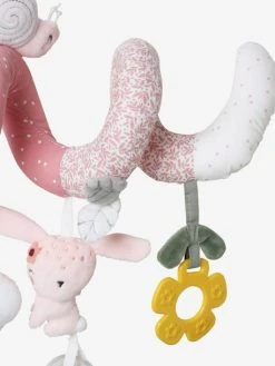 Spirale D'activités PAYS ROSE Multicolore - Vertbaudet -Boutique Ergobaby spirale dactivites pays rose 2