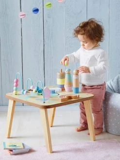 Table D'activités Petits Sioux En Bois FSC® Multicolore - Vertbaudet 8 Table D'activités Petits Sioux En Bois FSC® Multicolore - Vertbaudet -Boutique Ergobaby table dactivites petits sioux en bois fsc 2