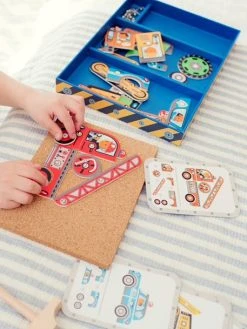 Tap Tap Véhicules DJECO Blanc - Djeco -Boutique Ergobaby tap tap vehicules djeco 3