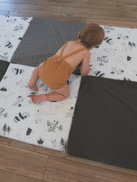 Tapis De Motricité XL Black And White Experience - CANDIDE Blanc - Candide 5 Tapis De Motricité XL Black And White Experience - CANDIDE Blanc - Candide – Image 5