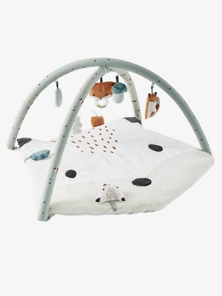 Tapis D'éveil Avec Arche Renard Vert Gris - Vertbaudet 1 Tapis D'éveil Avec Arche Renard Vert Gris - Vertbaudet