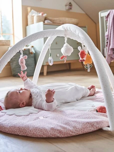 Tapis D'éveil Avec Arches VOYAGE AU PAYS ROSE Rose - Vertbaudet 1 Tapis D'éveil Avec Arches VOYAGE AU PAYS ROSE Rose - Vertbaudet
