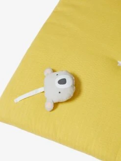 Tapis D'éveil En Lange Sans Arche Tropik Moutarde - Vertbaudet -Boutique Ergobaby tapis deveil en lange sans arche tropik 5