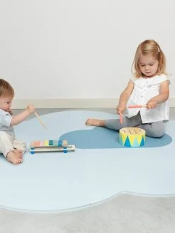 Tapis D'éveil Nuage Large - QUUT Bleu Ciel - Quut 9 Tapis D'éveil Nuage Large - QUUT Bleu Ciel - Quut -Boutique Ergobaby tapis deveil nuage large quut 3
