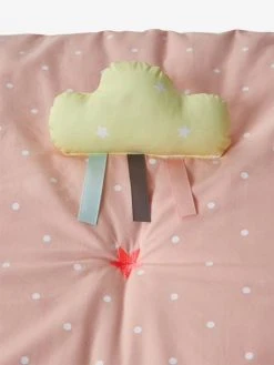 Tapis D'éveil Souple Sans Arche Sweet Fun Rose Imprimé - Vertbaudet -Boutique Ergobaby tapis deveil souple sans arche sweet fun 4