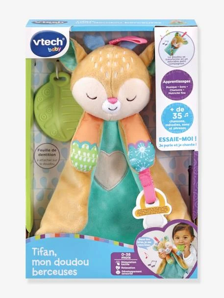 Tifan Mon Doudou Berceuses - VTECH Multicolor - Toutes Les Marques 2 Tifan Mon Doudou Berceuses - VTECH Multicolor - Toutes Les Marques – Image 2