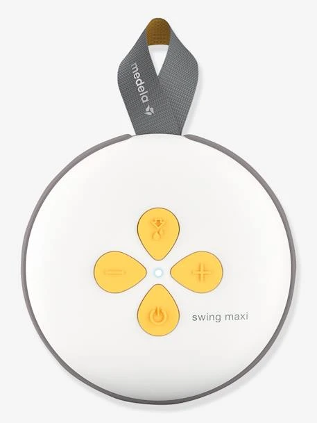 Tire-lait électrique Double Rechargeable Swing Maxi MEDELA + 2 Téterelles Blanc/jaune - Medela 2 Tire-lait électrique Double Rechargeable Swing Maxi MEDELA + 2 Téterelles Blanc/jaune - Medela – Image 2