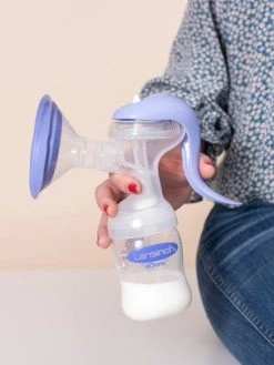 Tire-lait Manuel Natural Wave LANSINOH Blanc - Lansinoh