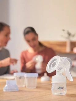 Tire-lait Manuel SCF430/01 AVENT Blanc - Philips Avent -Boutique Ergobaby tire lait manuel scf43001 avent 2
