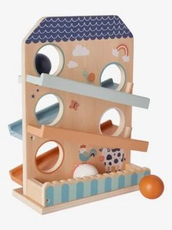 Toboggan à Balles En Bois FSC® Multicolore - Vertbaudet 8 Toboggan à Balles En Bois FSC® Multicolore - Vertbaudet -Boutique Ergobaby toboggan a balles en bois fsc 2