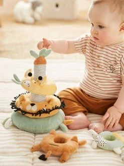 Tour à Empiler En Tissu TANZANIE Multicolore - Vertbaudet