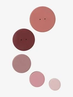 Tour à Empiler Ronde En Silicone Rose - Vertbaudet -Boutique Ergobaby tour a empiler ronde en silicone 4