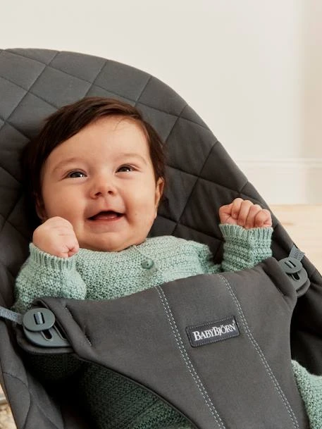 Transat Bliss En Coton BABYBJORN Bleu Nuit - Baby Bjorn 2 Transat Bliss En Coton BABYBJORN Bleu Nuit - Baby Bjorn – Image 2