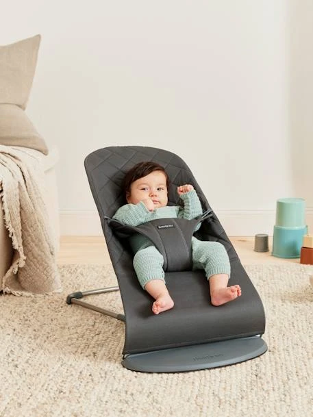 Transat Bliss En Coton BABYBJORN Bleu Nuit - Baby Bjorn 1 Transat Bliss En Coton BABYBJORN Bleu Nuit - Baby Bjorn