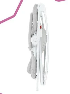 Transat En Hauteur BADABULLE Compact’Up Gris Clair (candy) - Badabulle 9 Transat En Hauteur BADABULLE Compact’Up Gris Clair (candy) - Badabulle -Boutique Ergobaby transat en hauteur badabulle compactup 3