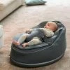 Transat Et Pouf Doomoo Seat’n Swing BABYMOOV Avec Balancelle Intégrée Rose - Babymoov