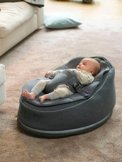 Transat Et Pouf Doomoo Seat’n Swing BABYMOOV Avec Balancelle Intégrée Rose - Babymoov